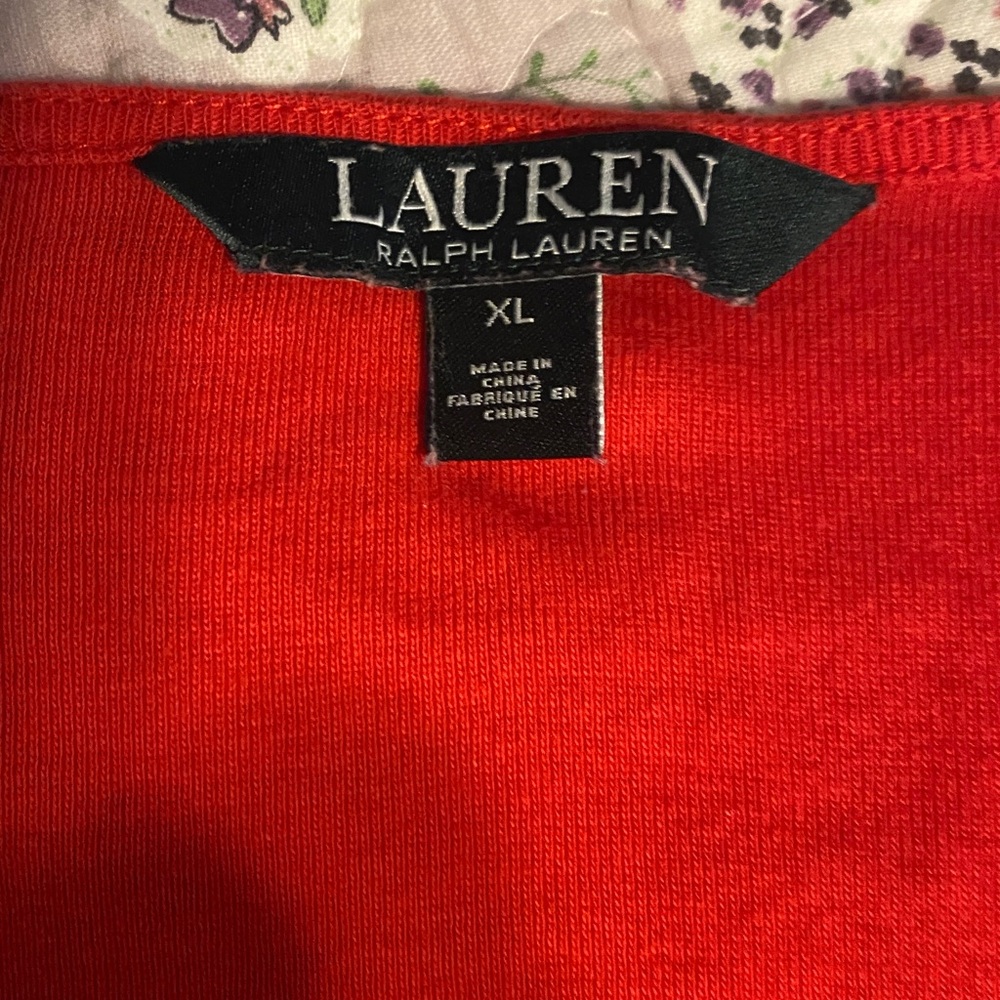 Ralph Lauren Bold Red Top
